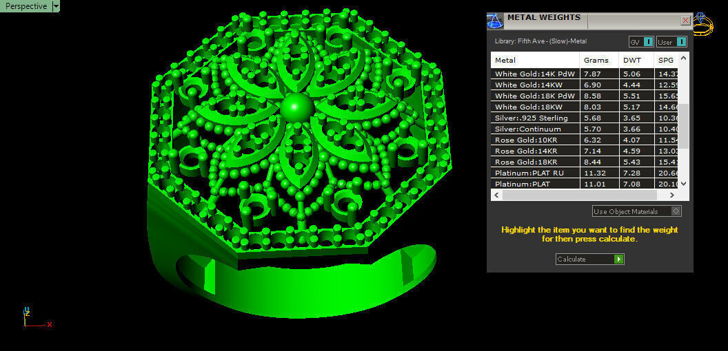 Fancy Ring 3D print model_4
