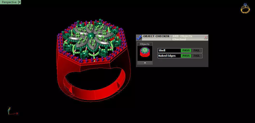 Fancy Ring 3D print model_0