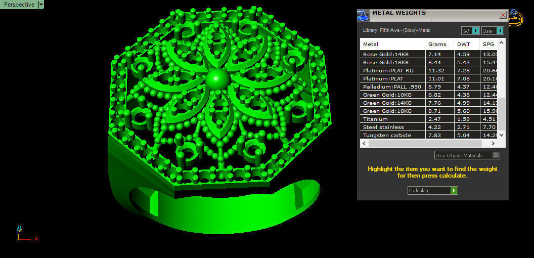 Fancy Ring 3D print model_7