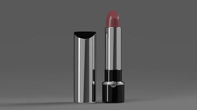 3D Lipstick Model Cosmetic Asset 3D model