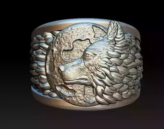 Ring Wolf Moon