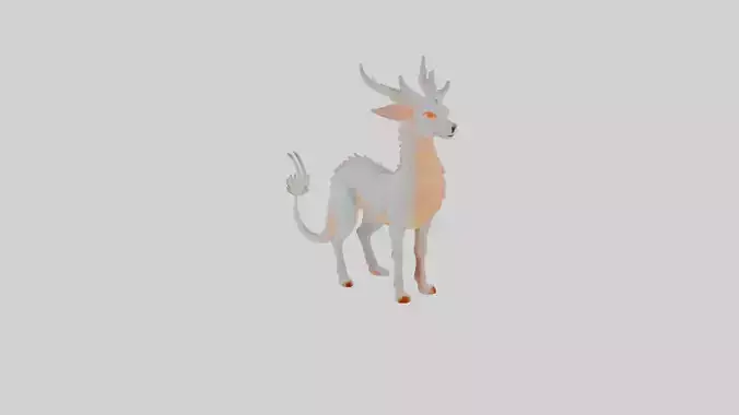 Fantasy Mythical Creature 3D Game Ready Printable Design