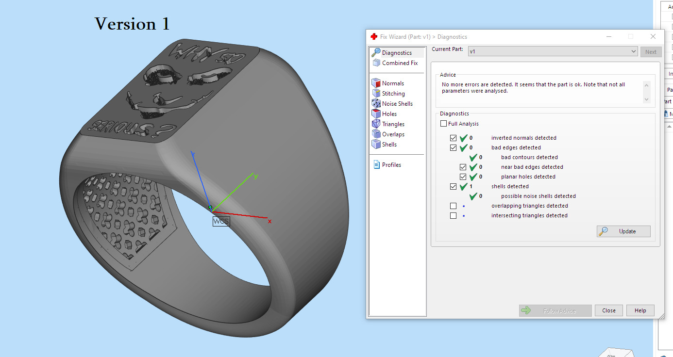 Joker ring  3D print model_7