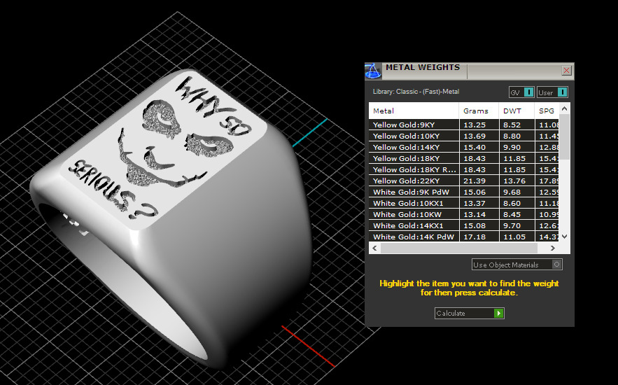 Joker ring  3D print model_10