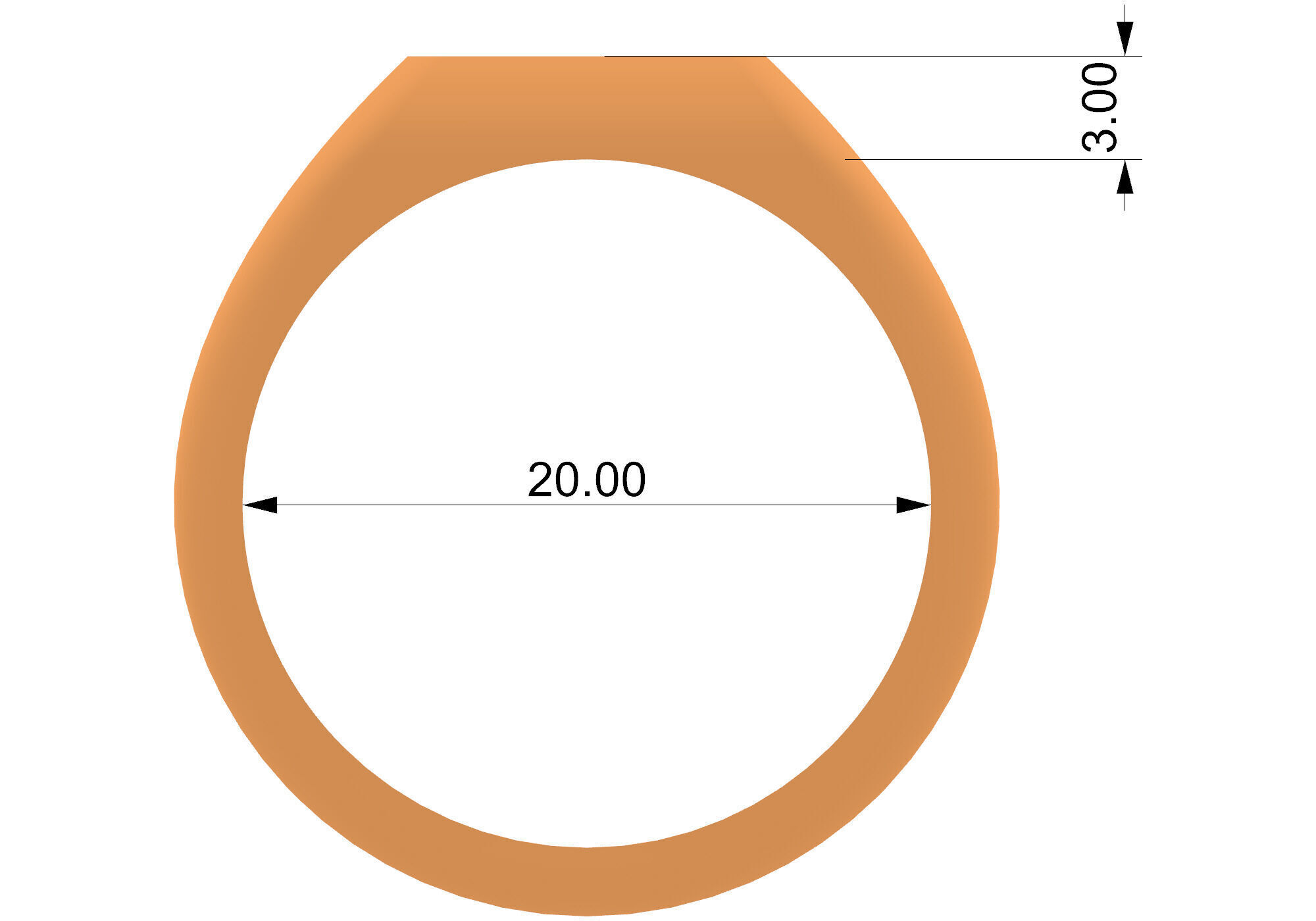 Joker ring  3D print model_6