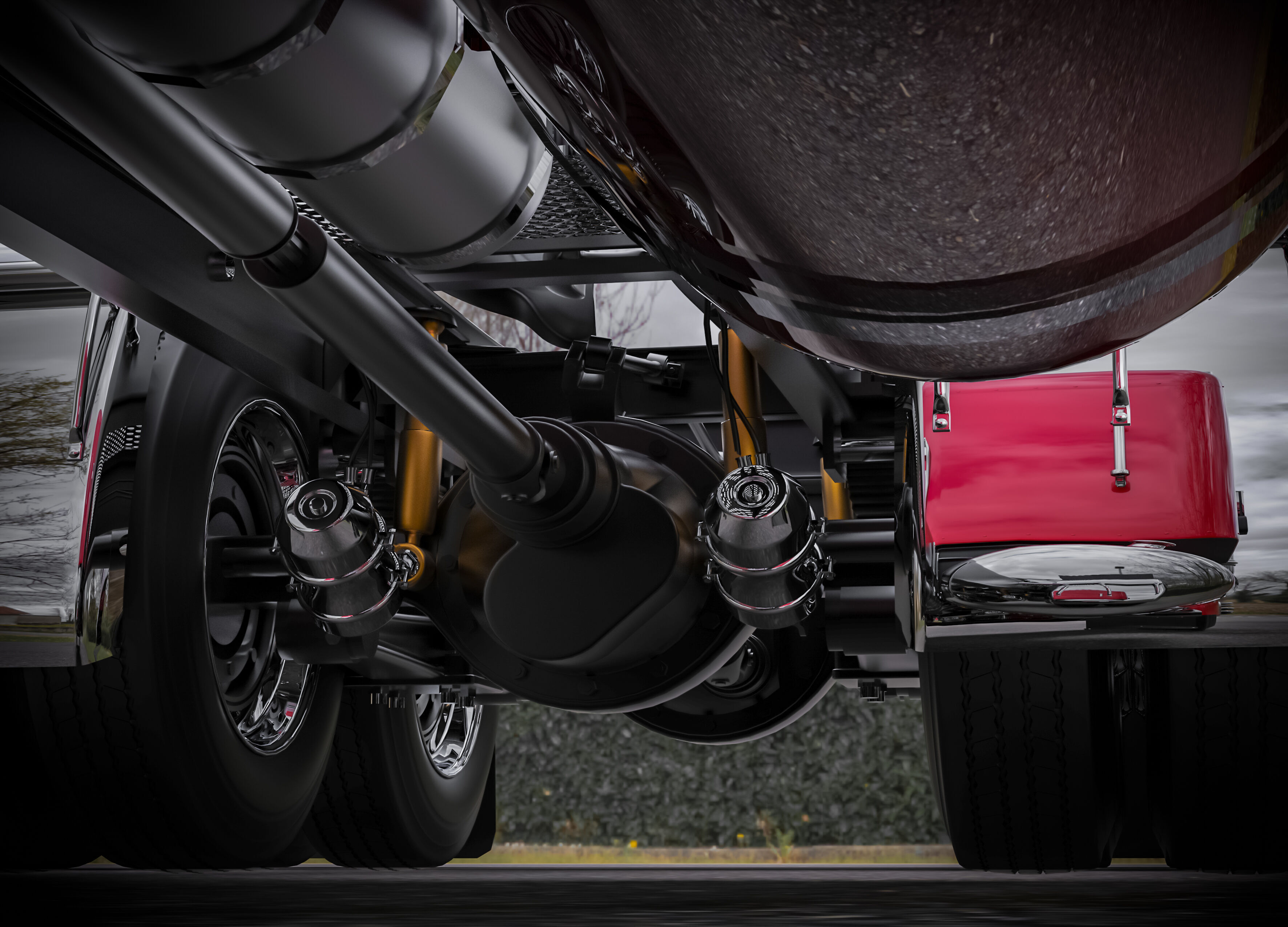 Kenworth W900 1974 3D model_9