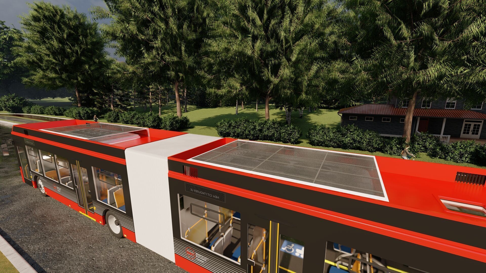 NIIGATA CITY BUS 3D model_20