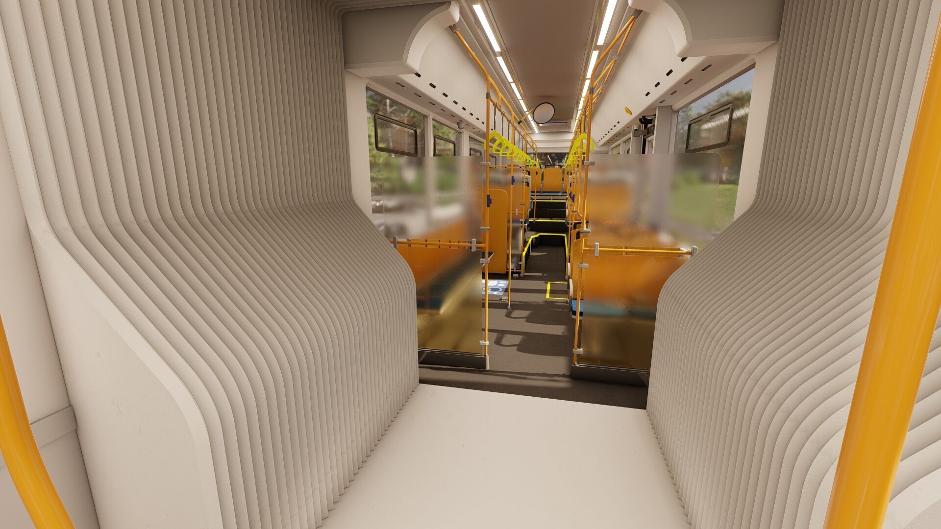 NIIGATA CITY BUS 3D model_15