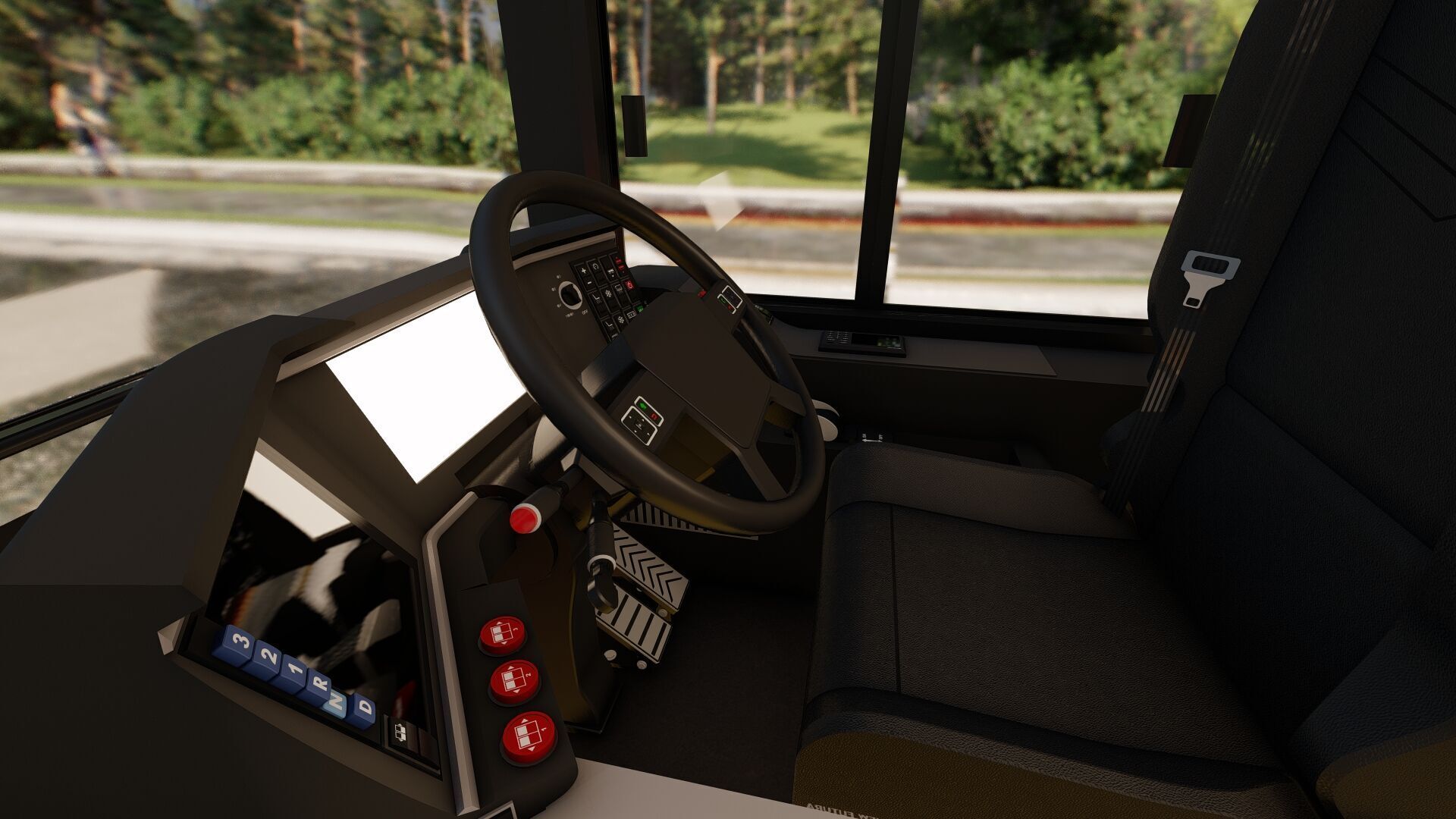 NIIGATA CITY BUS 3D model_11