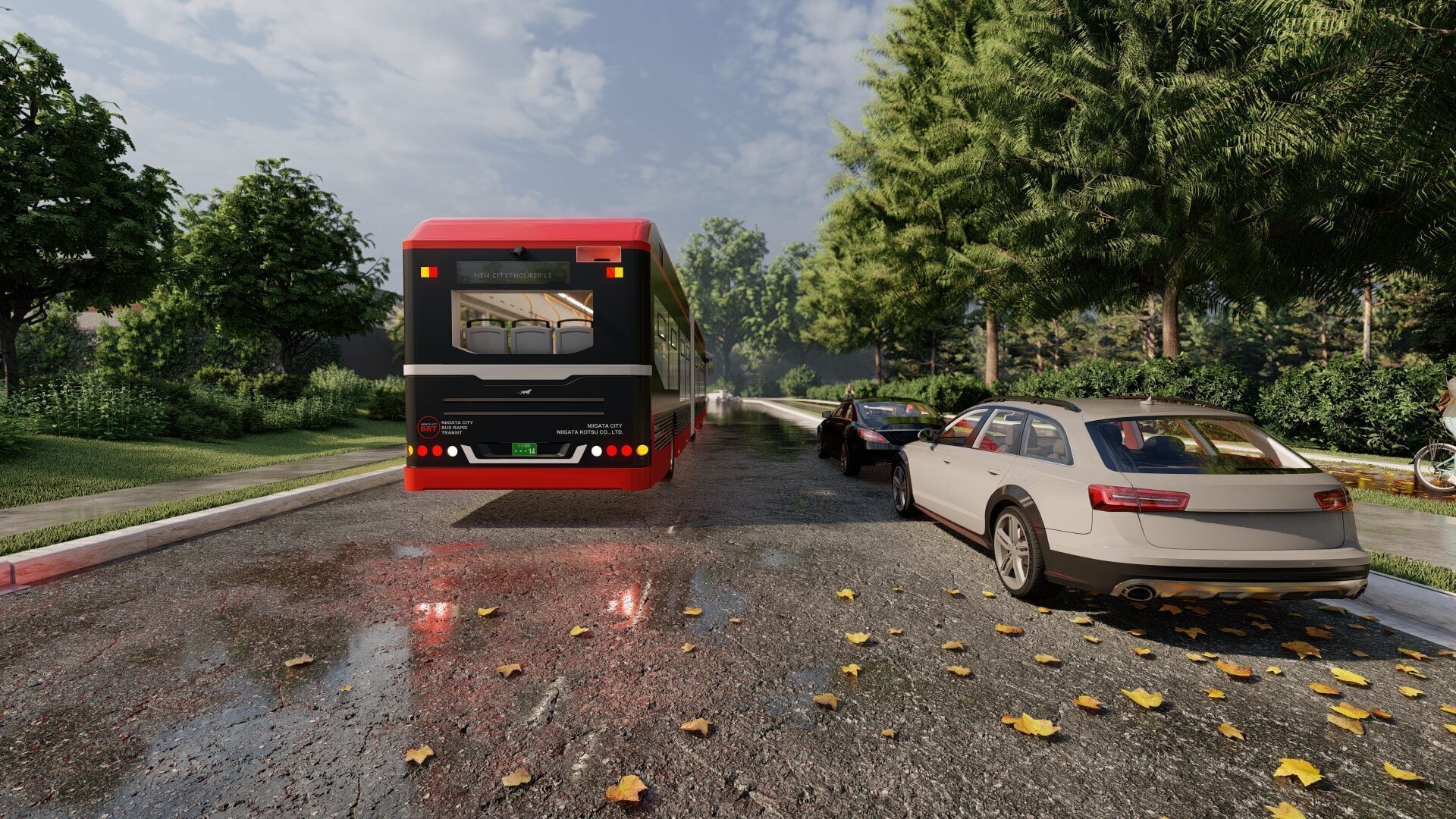 NIIGATA CITY BUS 3D model_5