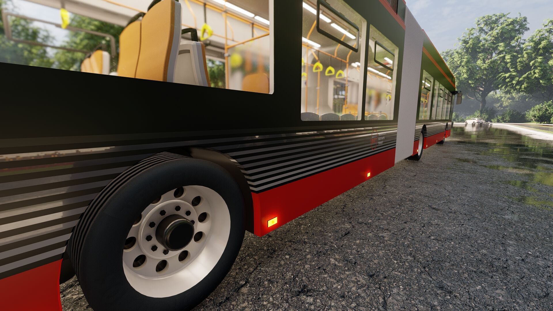 NIIGATA CITY BUS 3D model_6