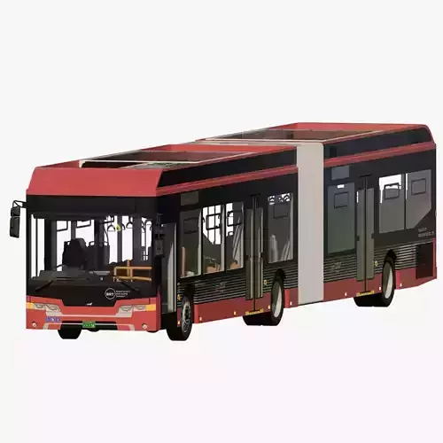 NIIGATA CITY BUS 3D model NIIGATA CITY BUS 3D model