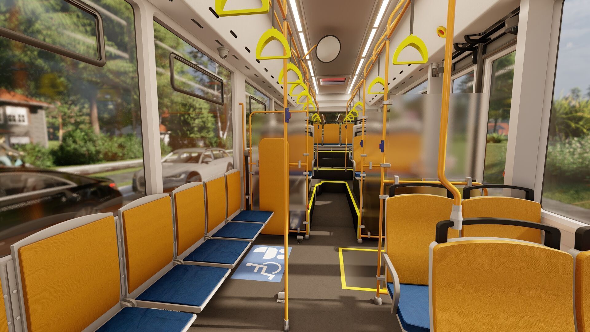NIIGATA CITY BUS 3D model_16