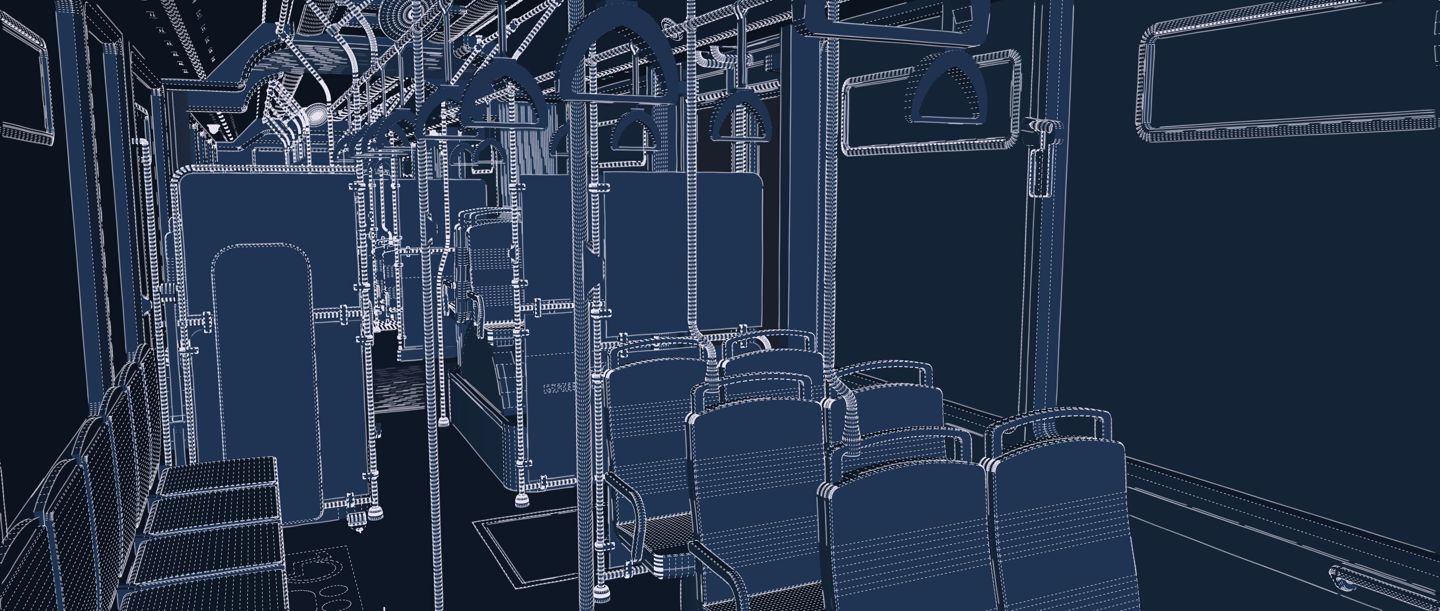 NIIGATA CITY BUS 3D model_36