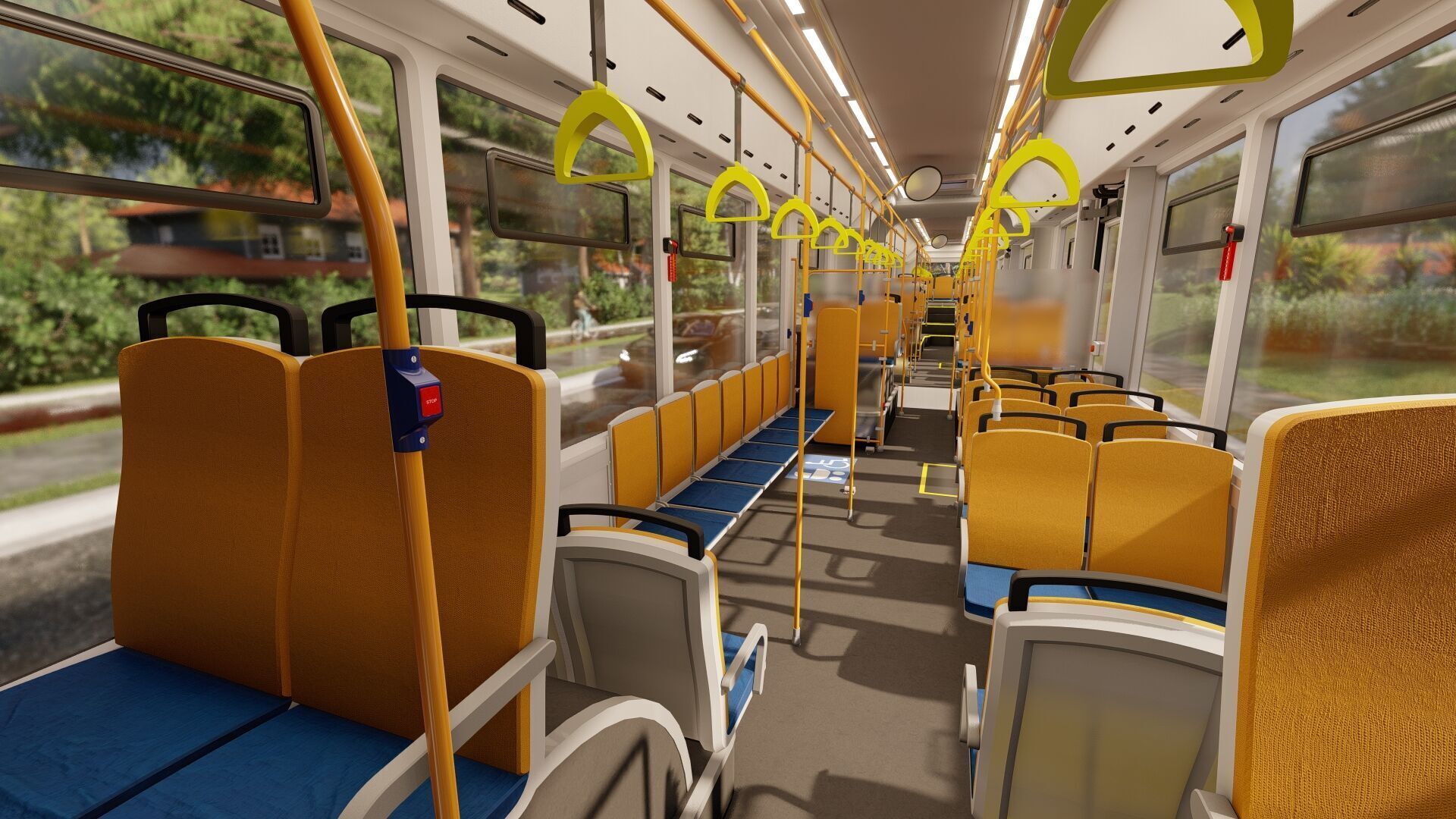 NIIGATA CITY BUS 3D model_13