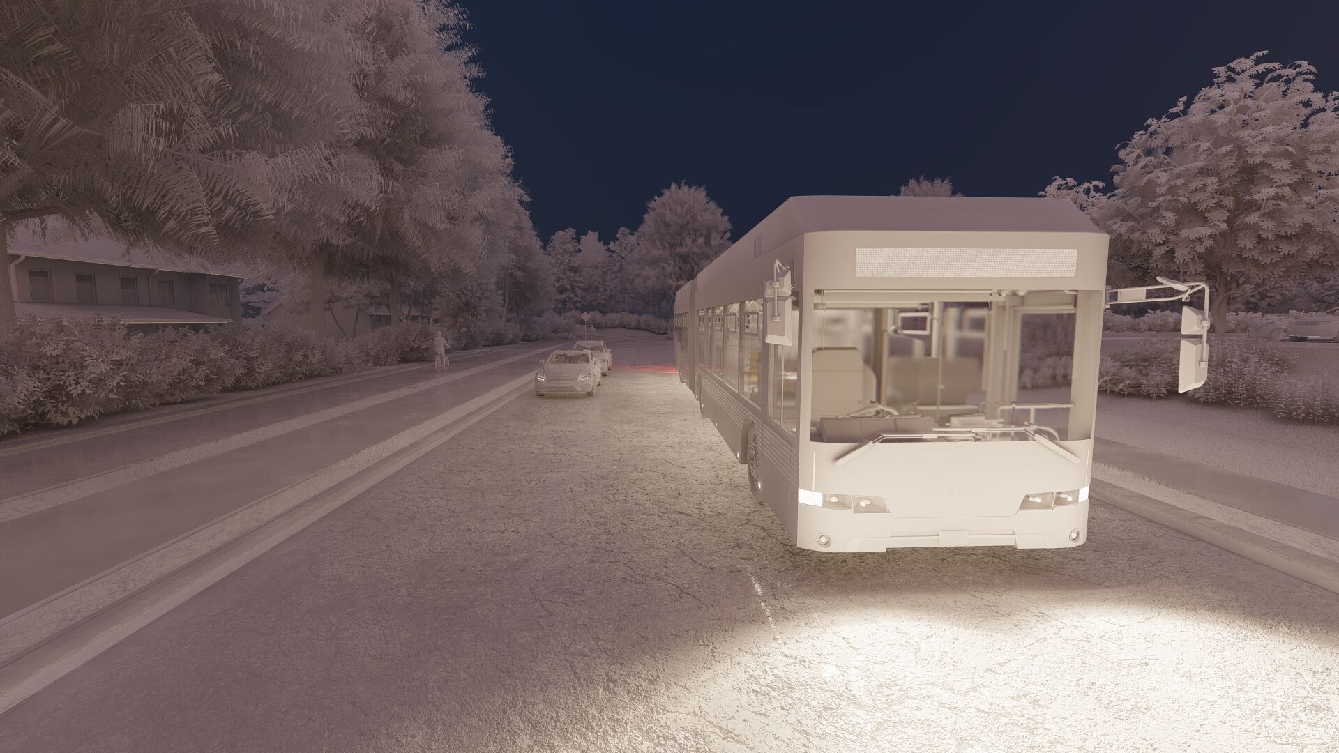 NIIGATA CITY BUS 3D model_33