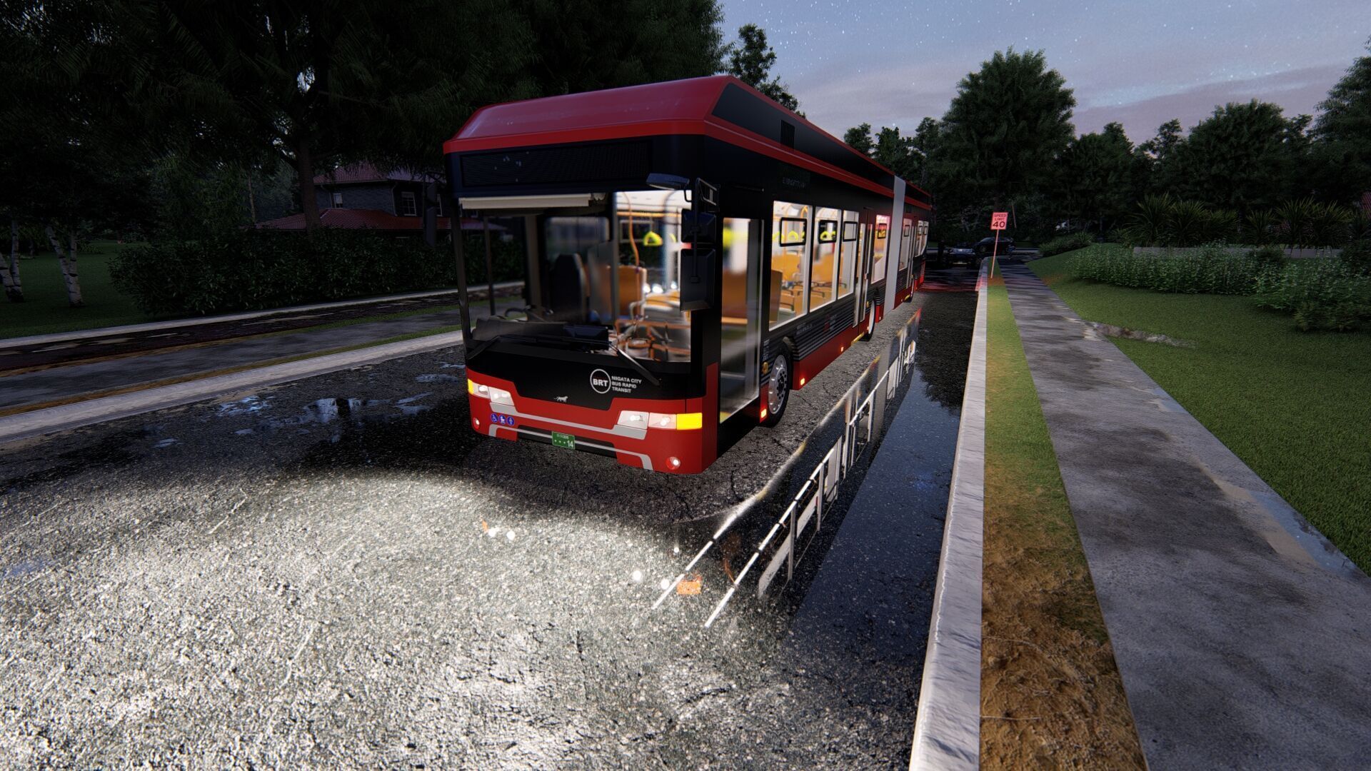 NIIGATA CITY BUS 3D model_26