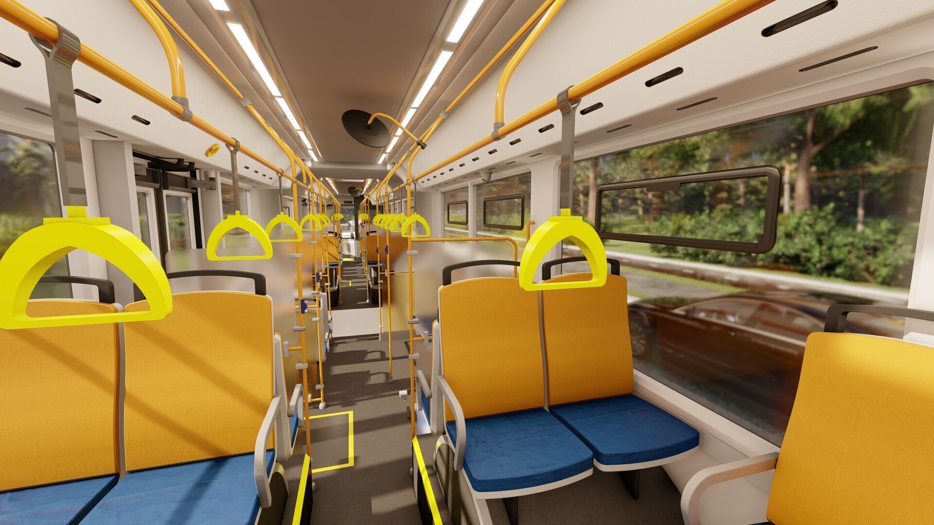 NIIGATA CITY BUS 3D model_18