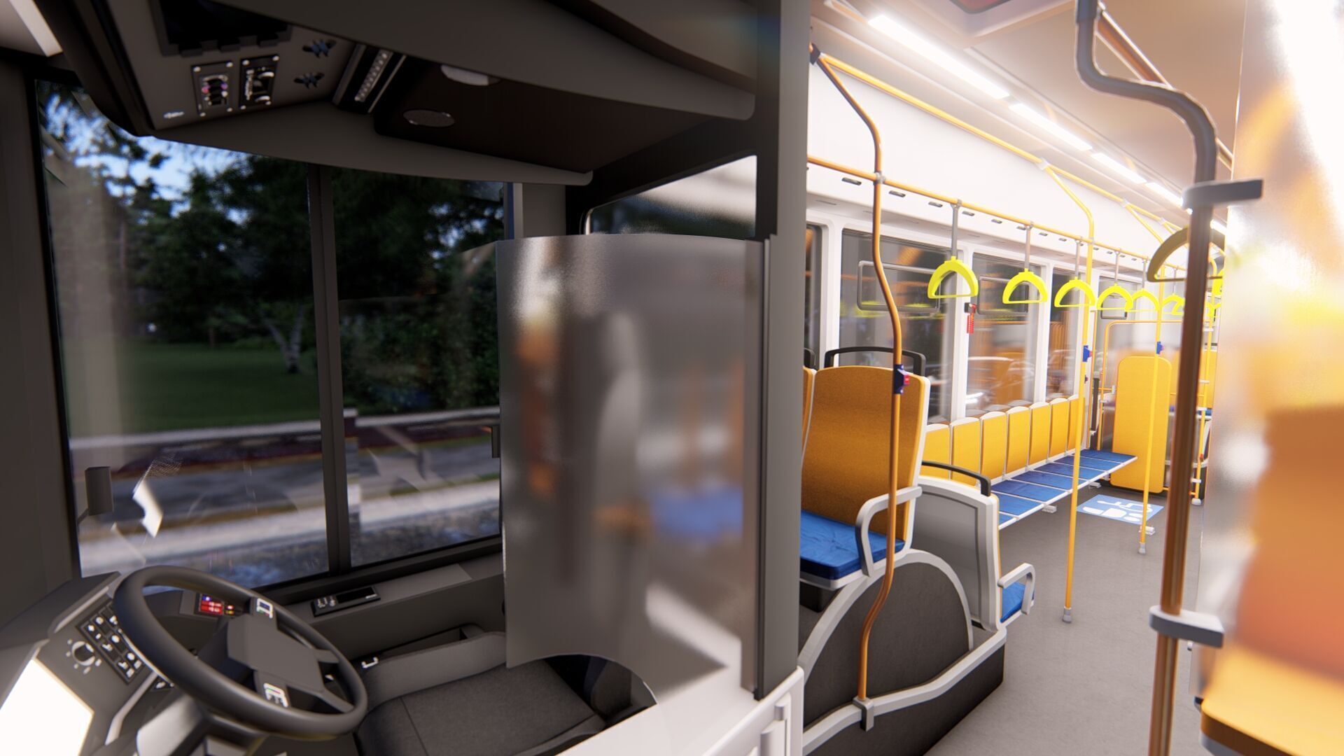 NIIGATA CITY BUS 3D model_27