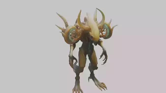 Fantasy Alien Character Monster