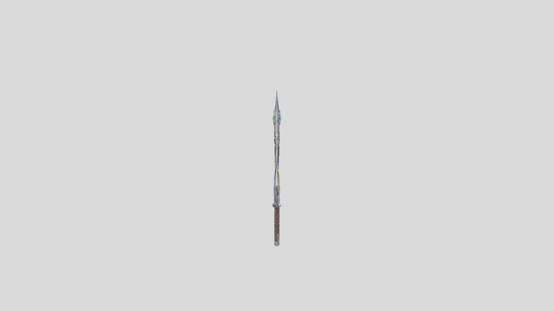 Lowpoly Medieval Fantasy Weapons Pack Low-poly 3D model_18