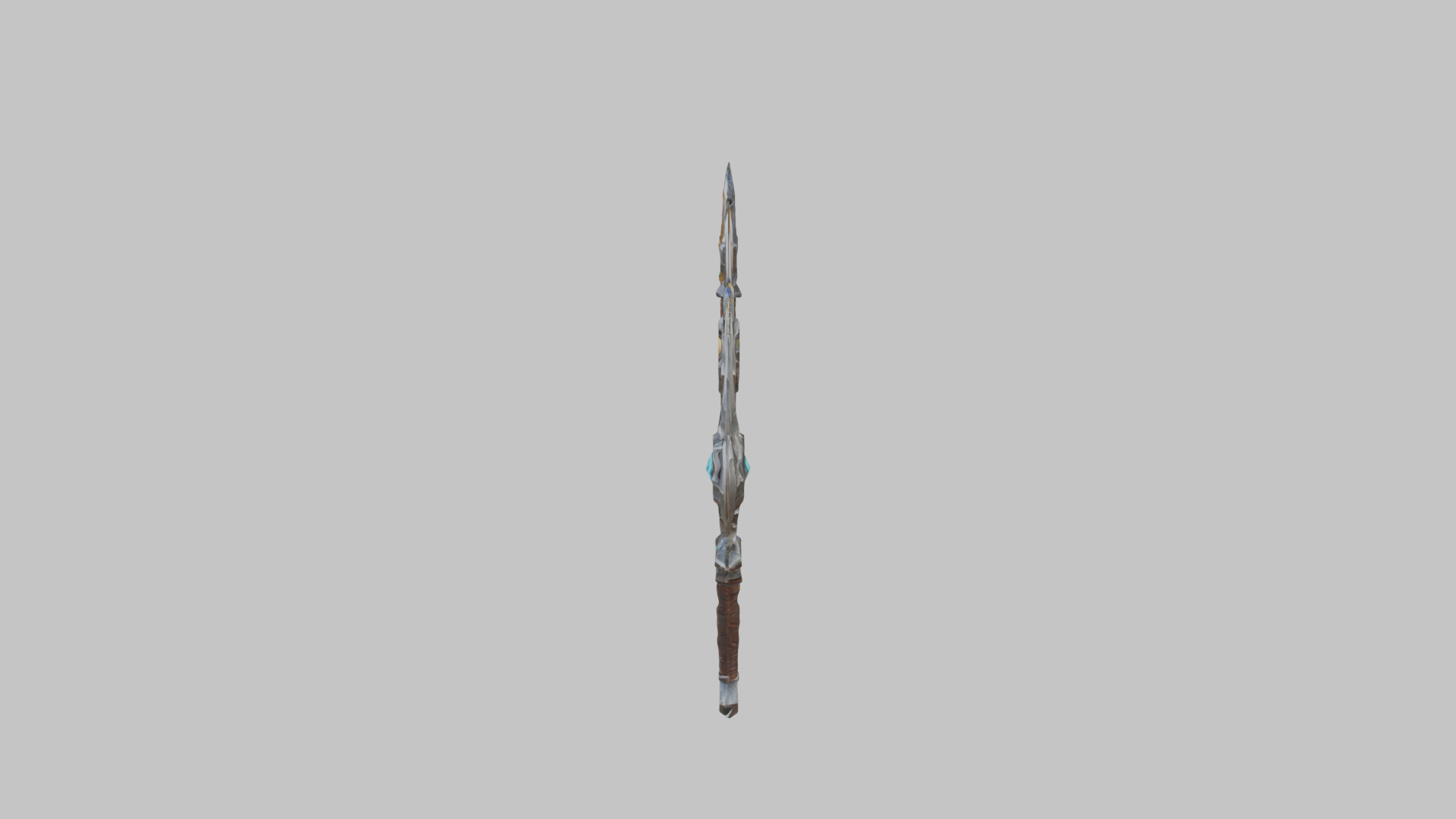 Lowpoly Medieval Fantasy Weapons Pack Low-poly 3D model_15