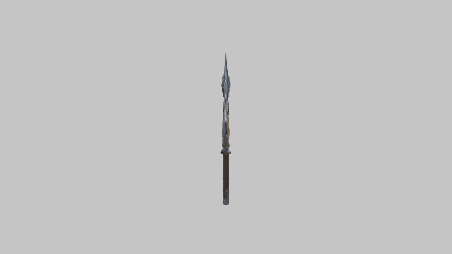 Lowpoly Medieval Fantasy Weapons Pack Low-poly 3D model_32
