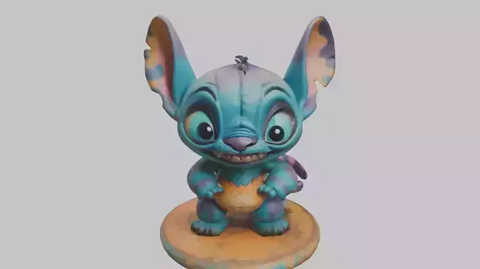 Cute Lowpoly Chibi Creature
