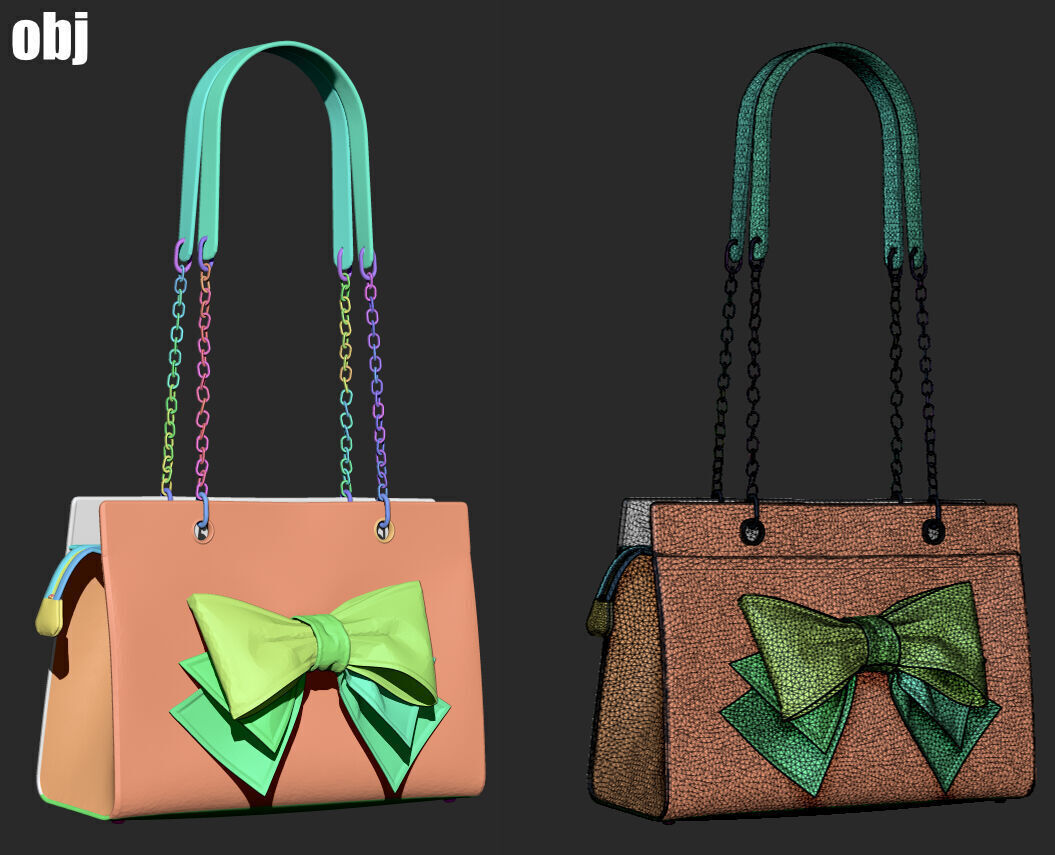 School uniform 8 - Marvelous Designer project and OBJ 3D model_15