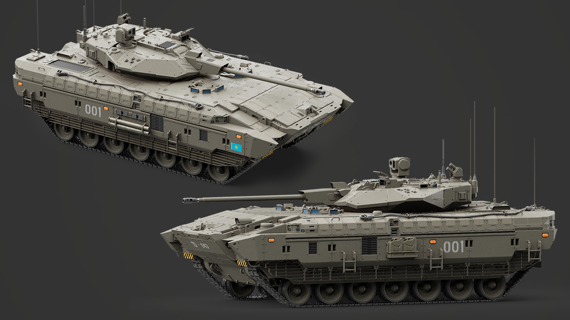 Infantry Fighting Vehicle Concept 3D model_3