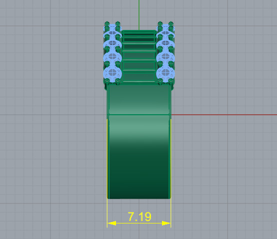 Ring N012817 3D print model_3