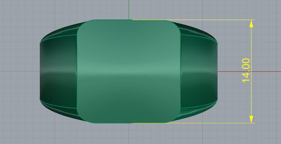 Ring N012813 3D print model_7