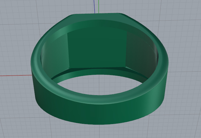 Ring N012813 3D print model_4