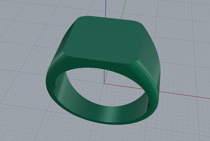 Ring N012813 3D print model_2