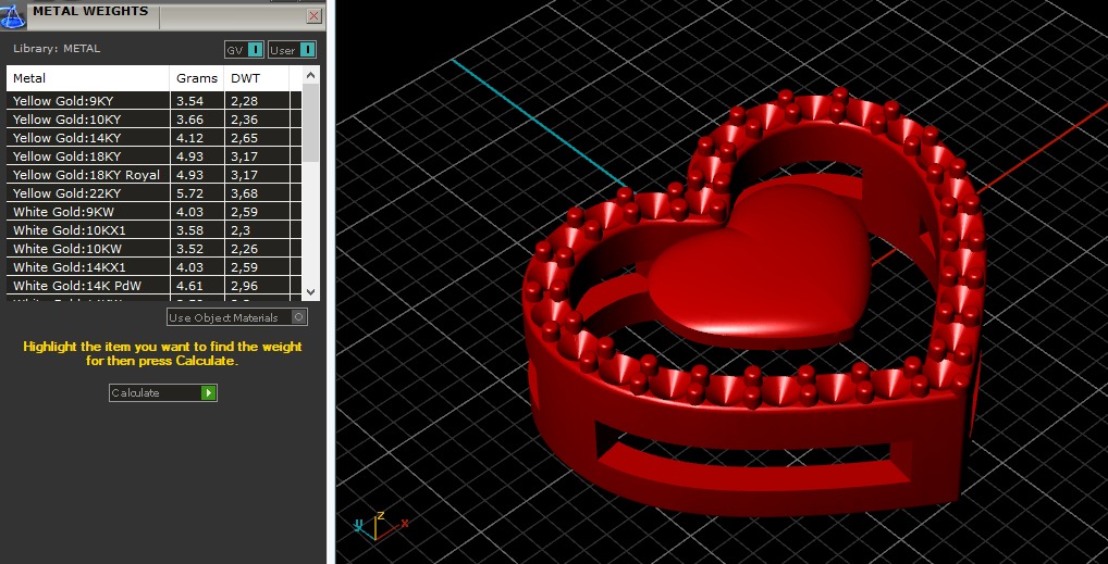 Heart N012802 3D print model_8