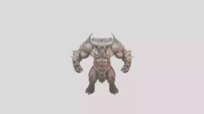 Infernal Warlord 3D Model