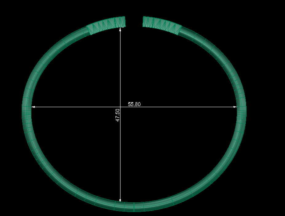 Tiffany Bracelet 3D print model_8