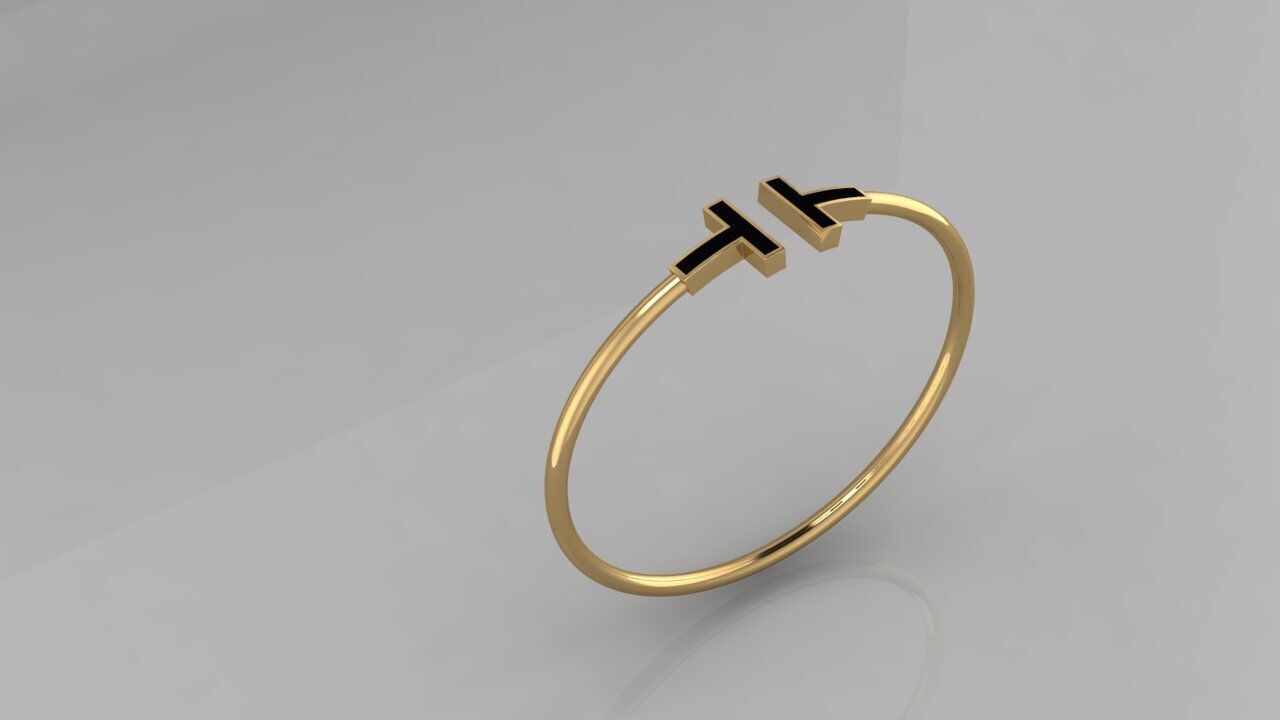 Tiffany Bracelet 3D print model_3