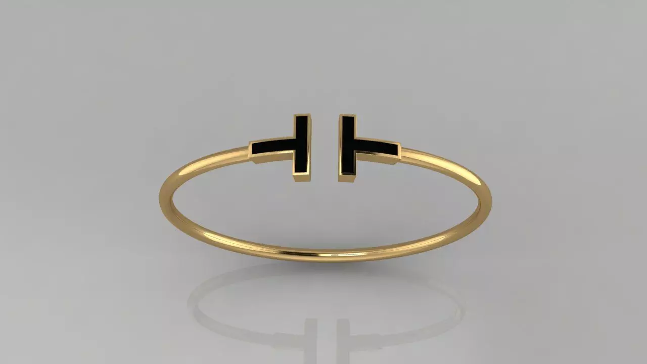 Tiffany Bracelet 3D print model_0