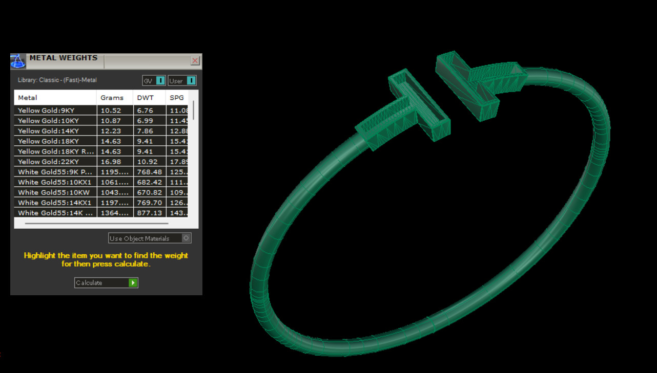 Tiffany Bracelet 3D print model_12