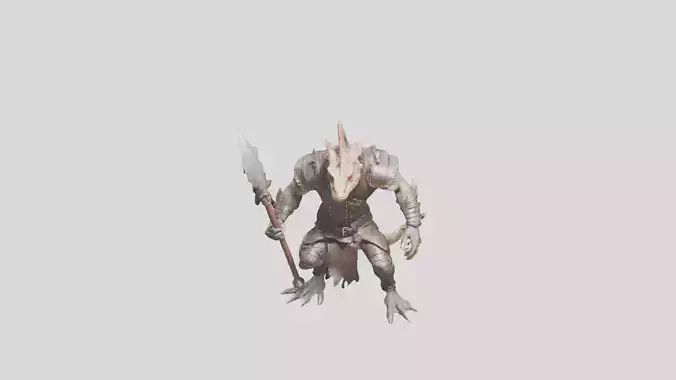 Lizard Fantasy Character