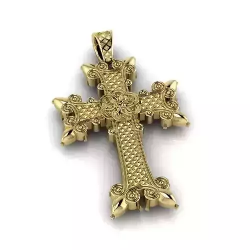 Pendant Armenian cross N012883