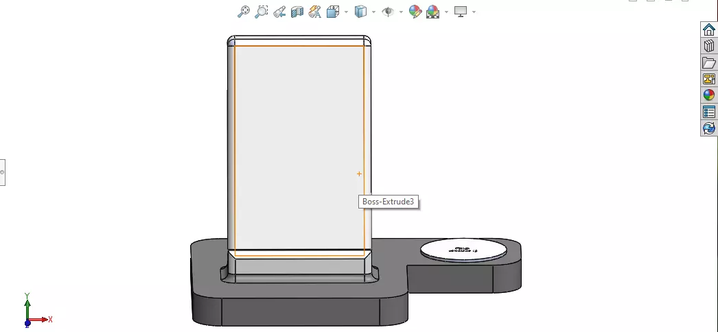 Phone Stander 3D print model_0