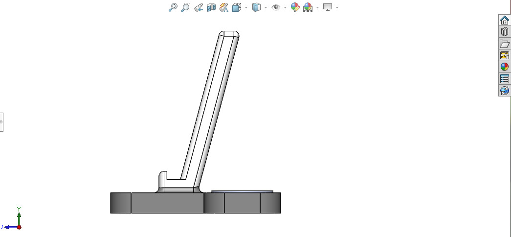 Phone Stander 3D print model_1