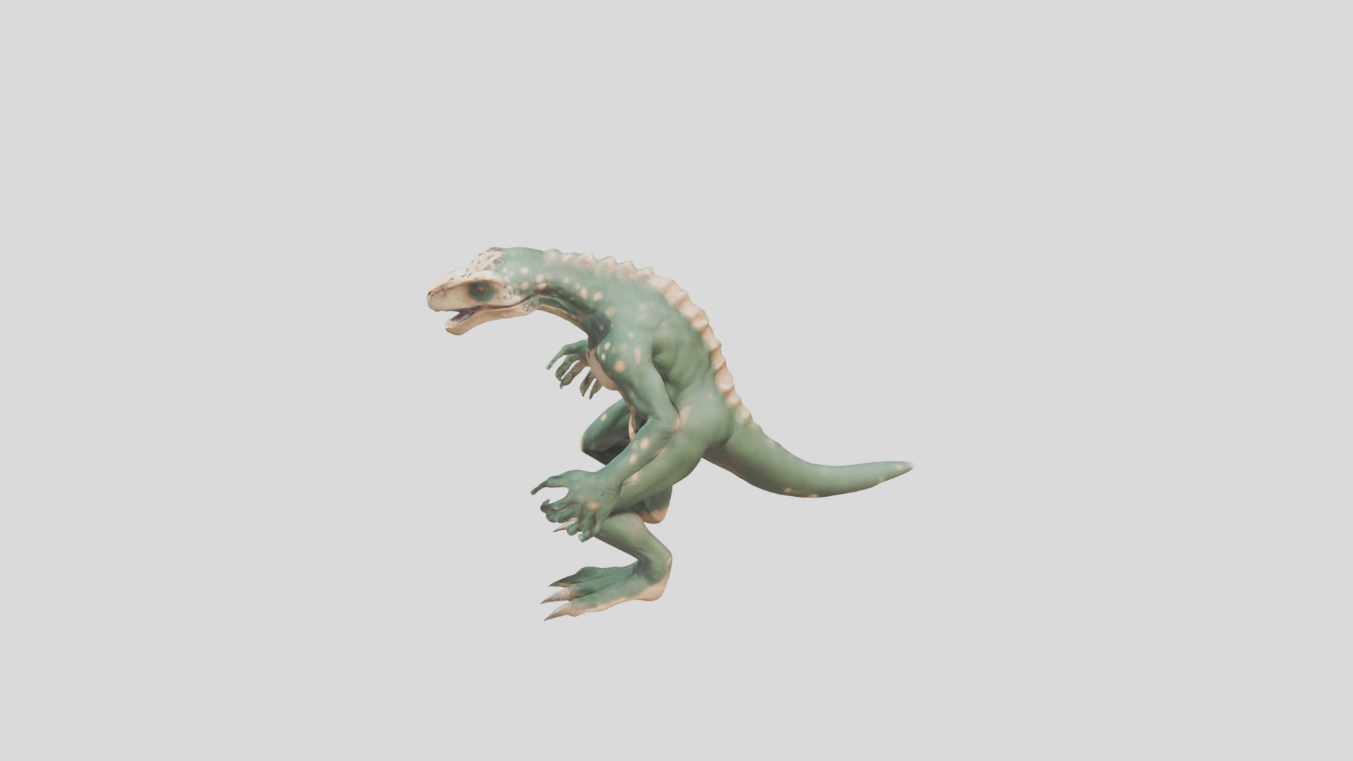 3D model Humanoid Raptor Character 3D Model VR / AR / low-poly | CGTrader