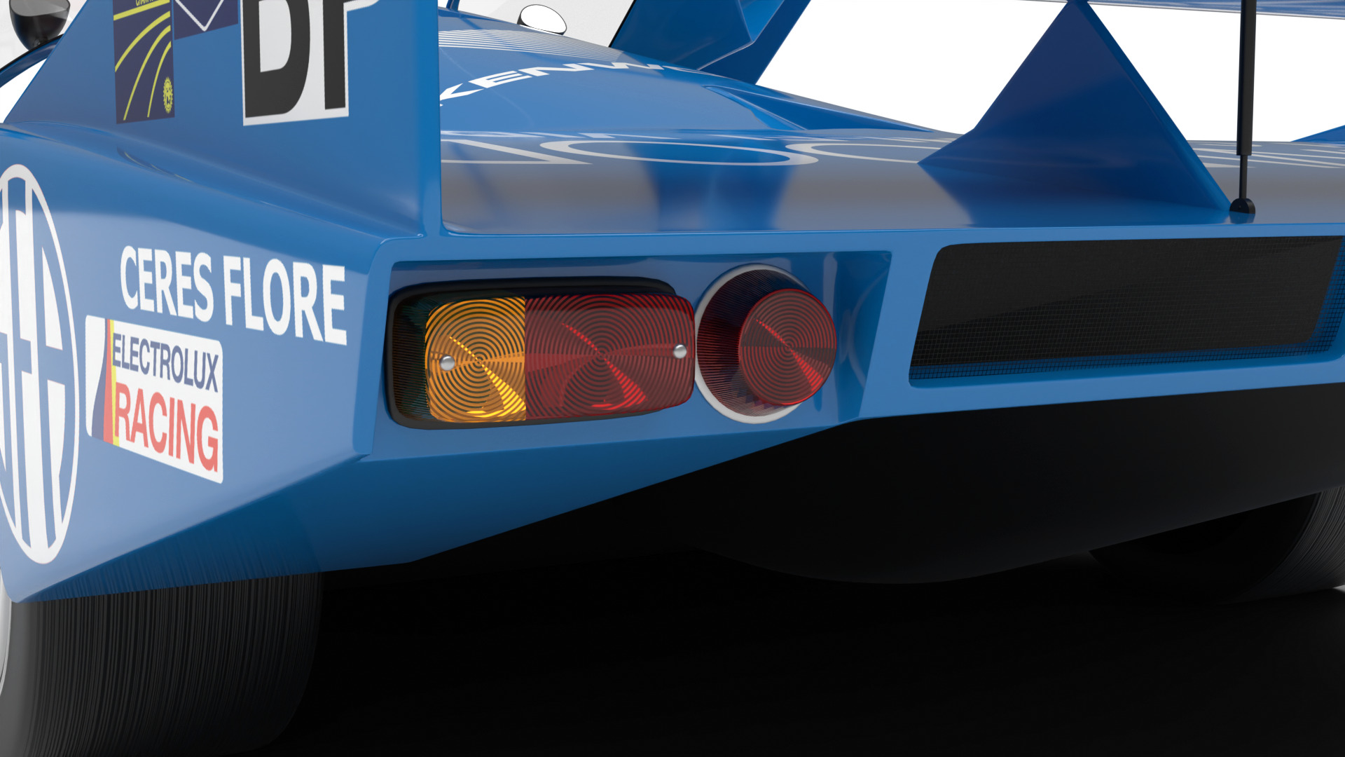 Porsche 956 Group C 1982 Kenwood Kremer Racing HQ 3d model  3D model_16