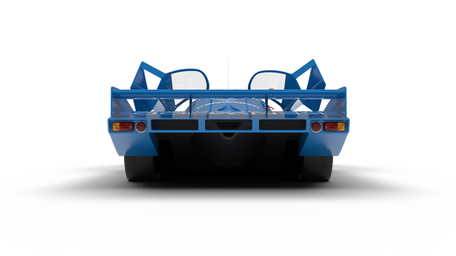 Porsche 956 Group C 1982 Kenwood Kremer Racing HQ 3d model  3D model_13