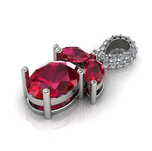 Pendant N012851 3D print model_1