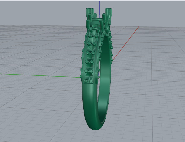 Ring N012844 3D print model_3