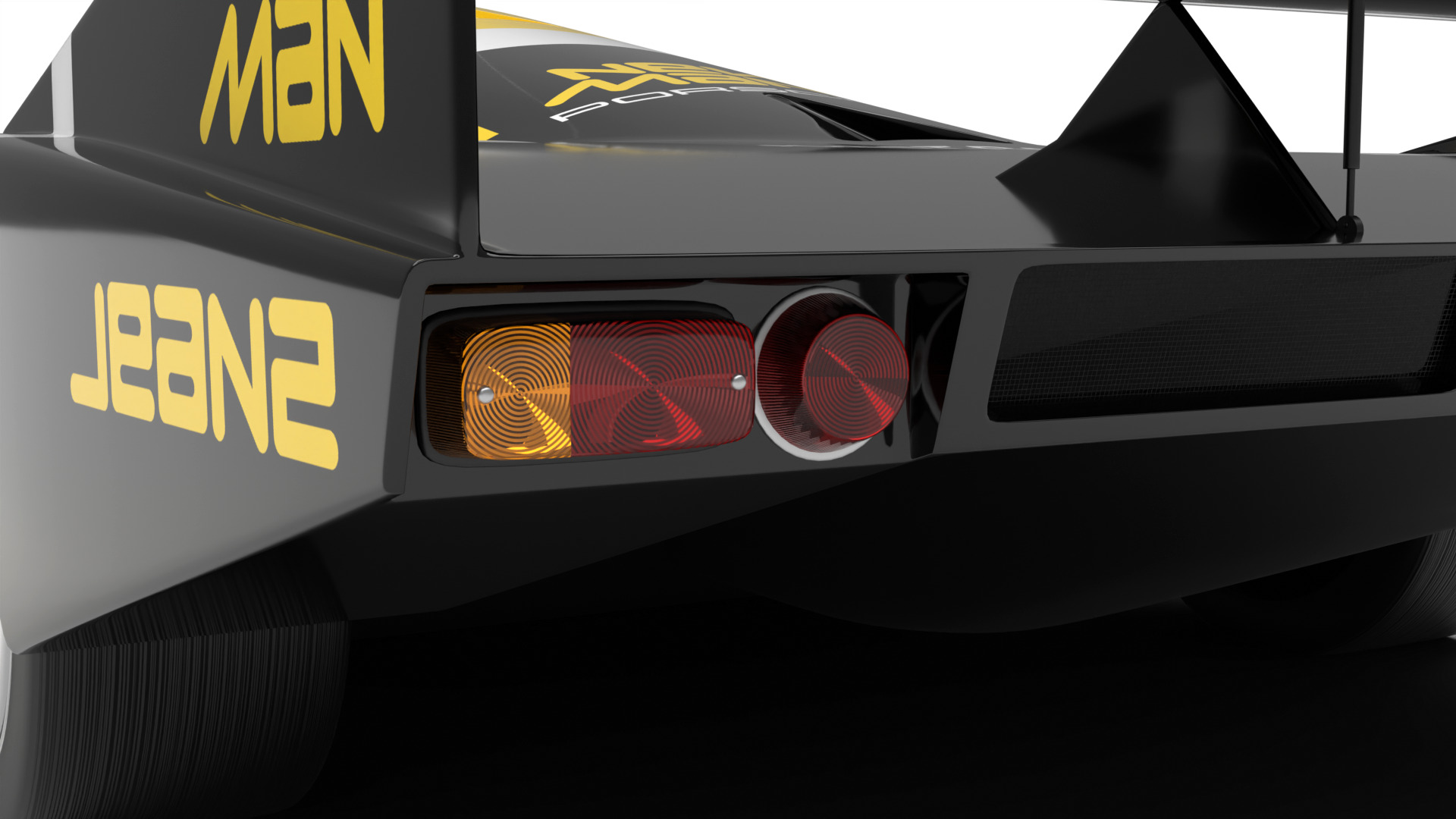 Porsche 956 Group C 1982 NewMan Joest Racing 3d model 3D model_14